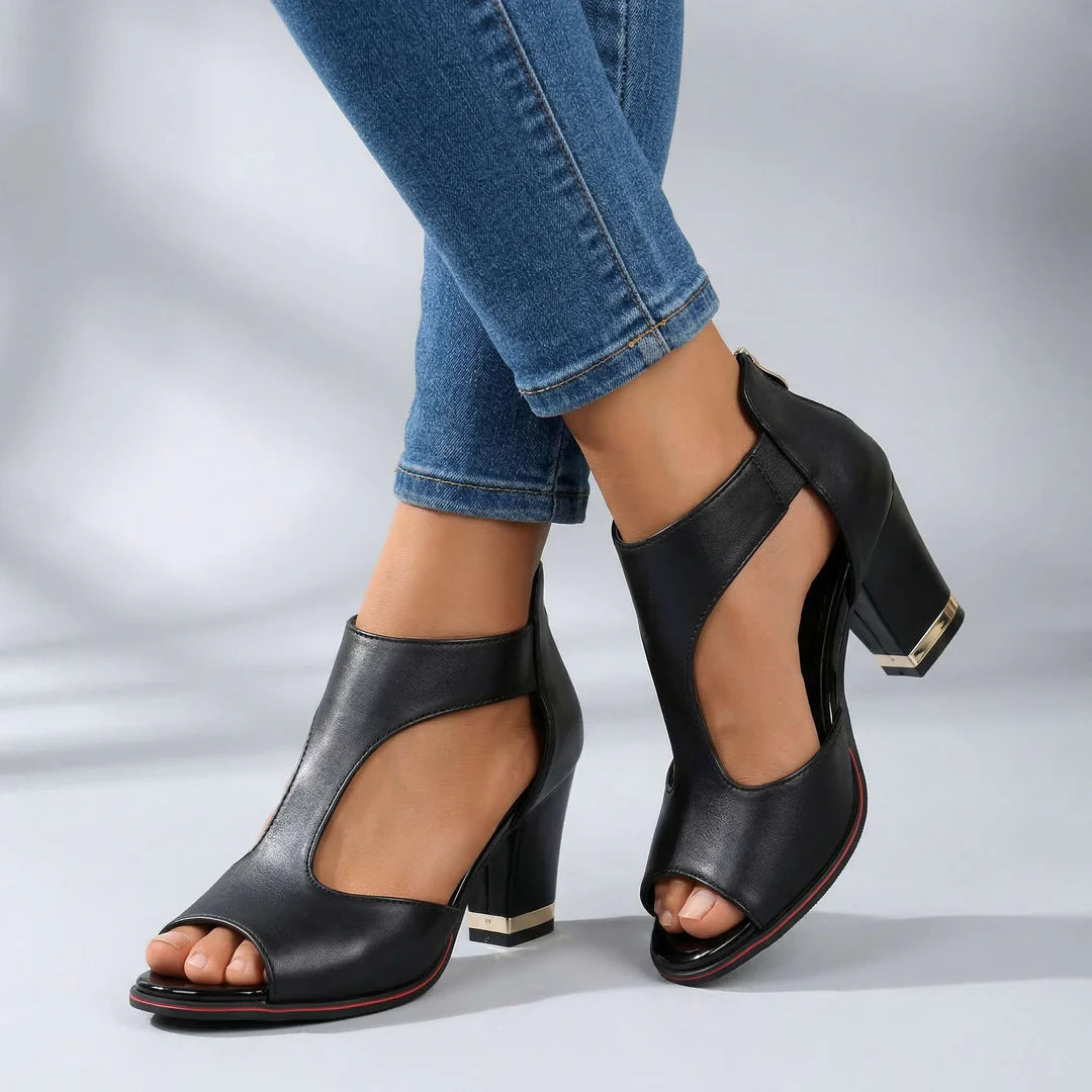 Aria ™ - Scarpe con tacco e punta aperta